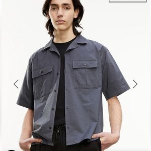 The Kooples men’s short sleeve shirt button down